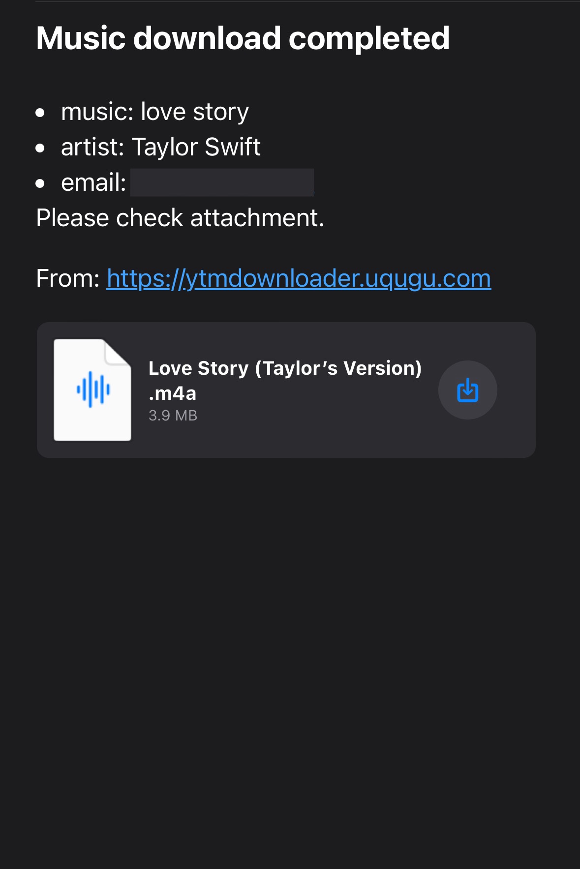 email preview